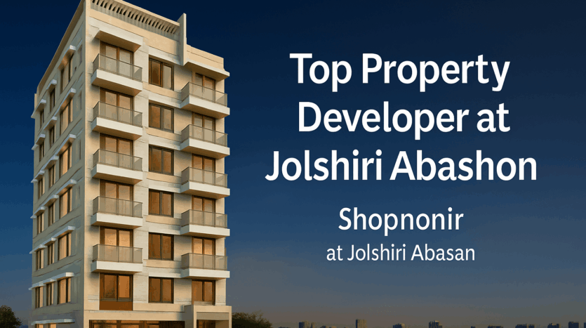 Top Property Developer at Jolshiri Abashon Serenity Builders Ltd.
